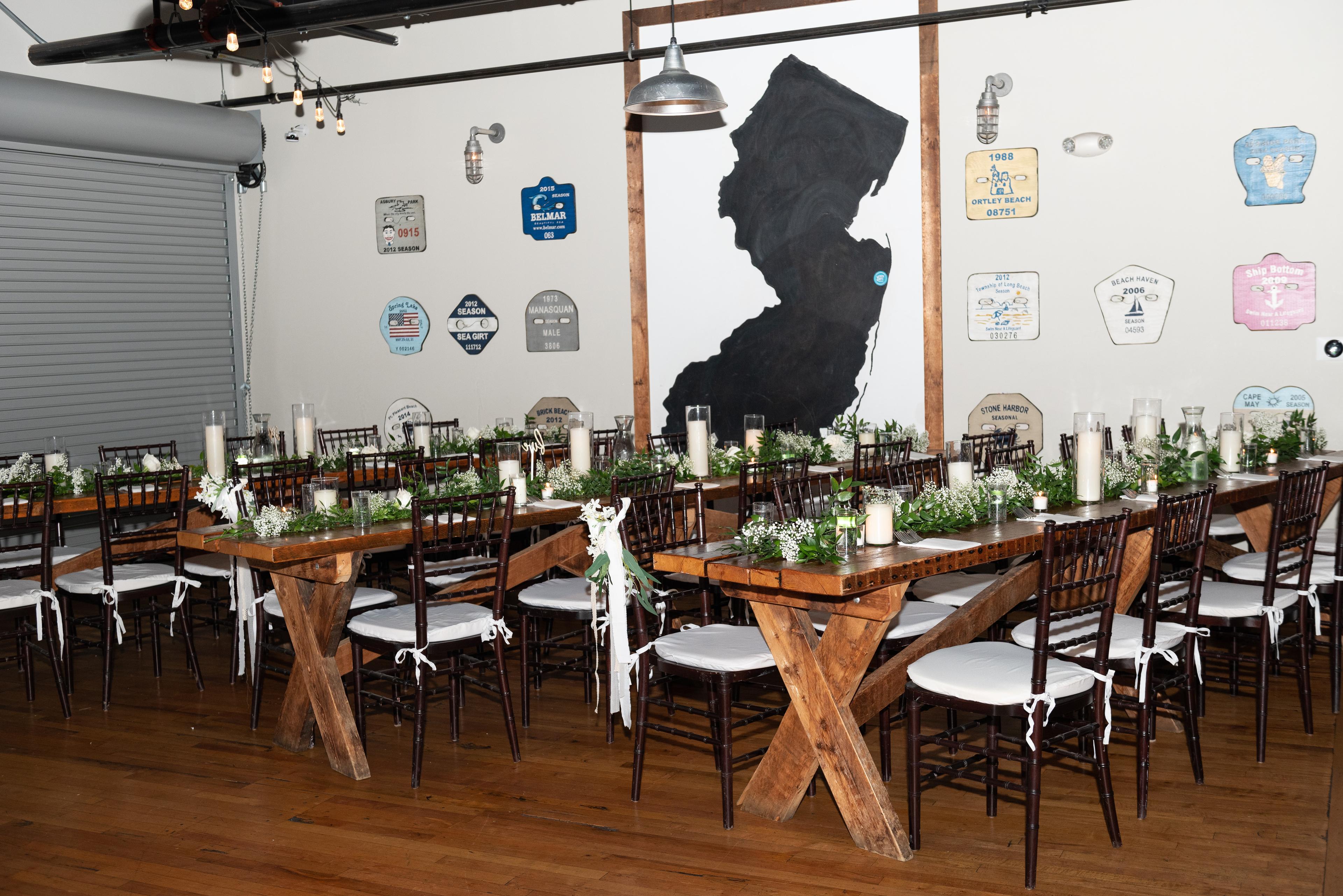 Wedding reception at Beach Haus Brewery, Belmar NJ