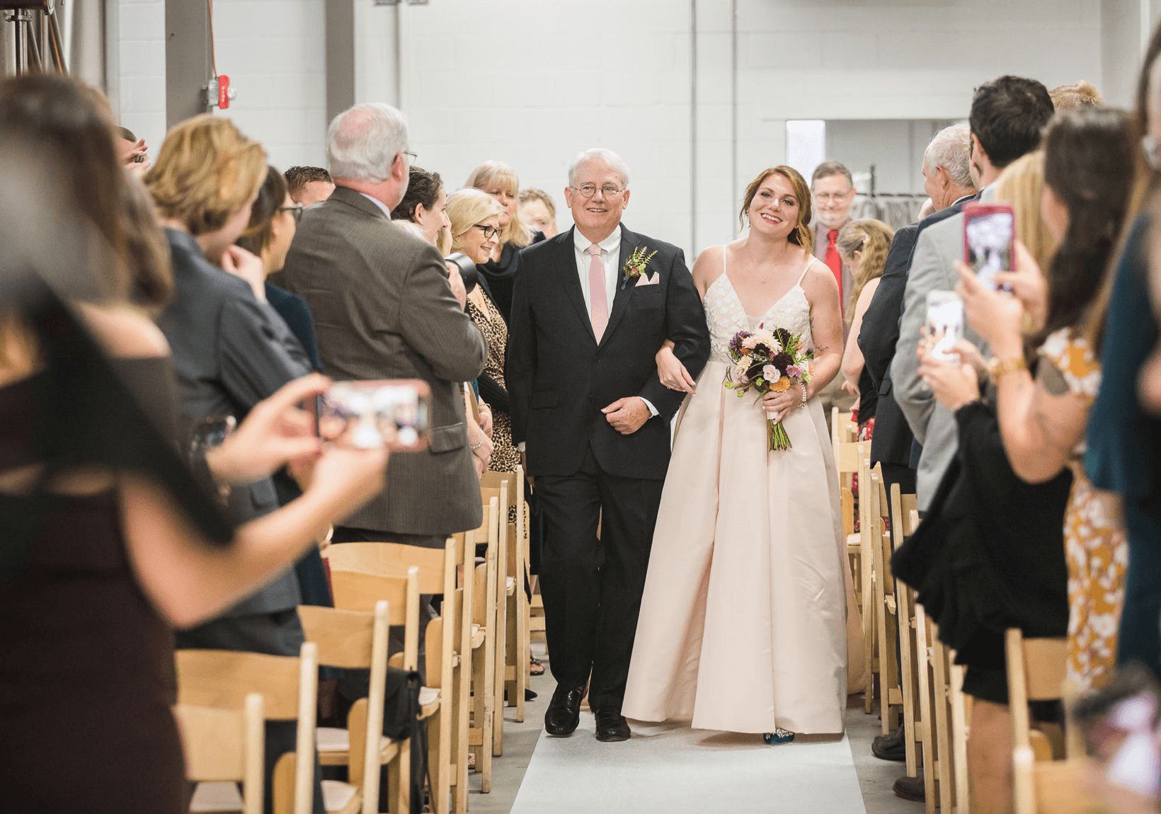 Wedding reception at Beach Haus Brewery